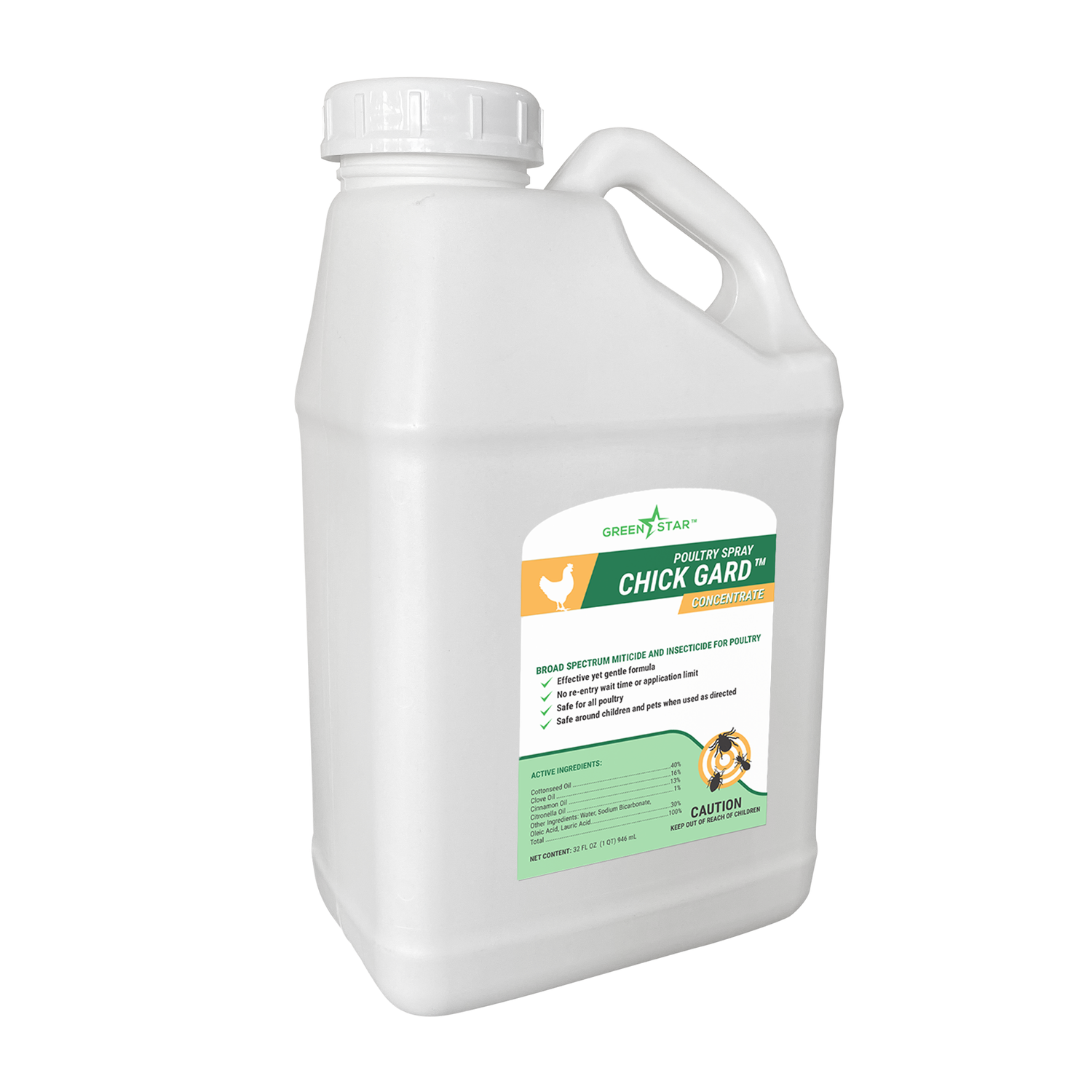 Chick Gard® – Insecticida y acaricida concentrado de amplio espectro | Green Star
