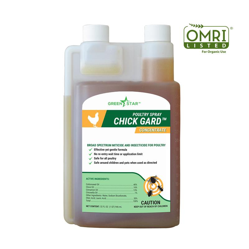Chick Gard® – Insecticida y acaricida concentrado de amplio espectro | Green Star