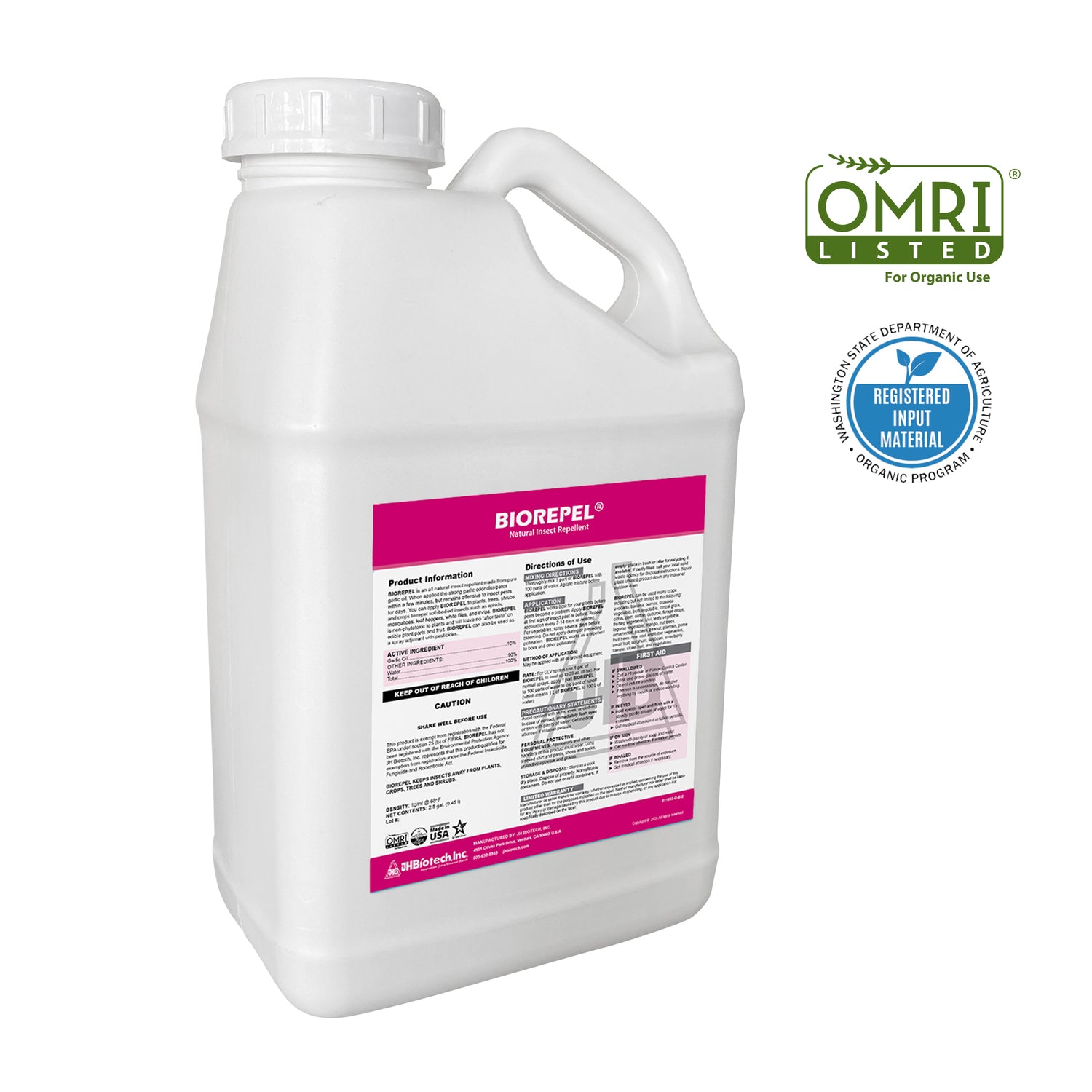 BioRepel® | Repelente natural de insectos | JH Biotech Inc.