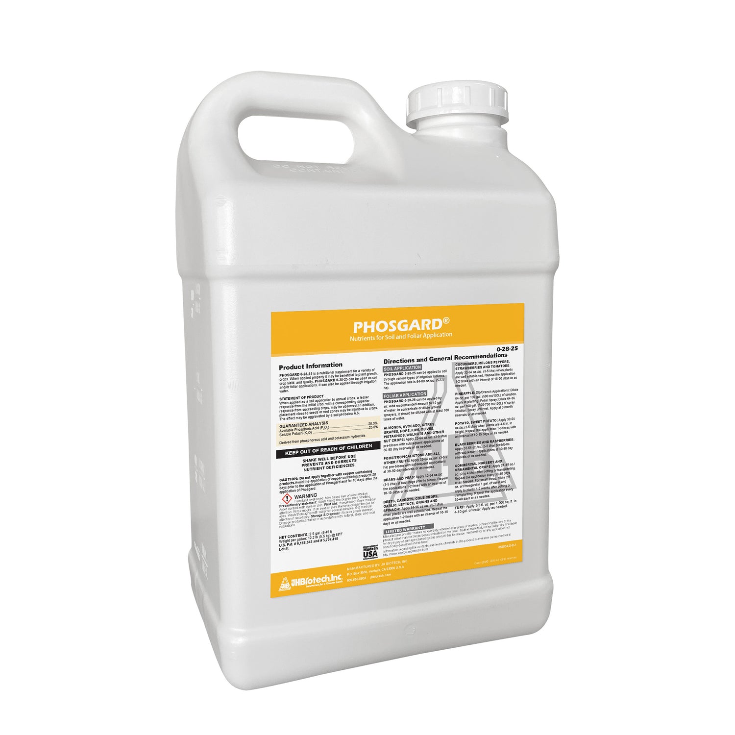Phosgard® 0-28-25 | Plant Nutrients for Soil and Foliar Application