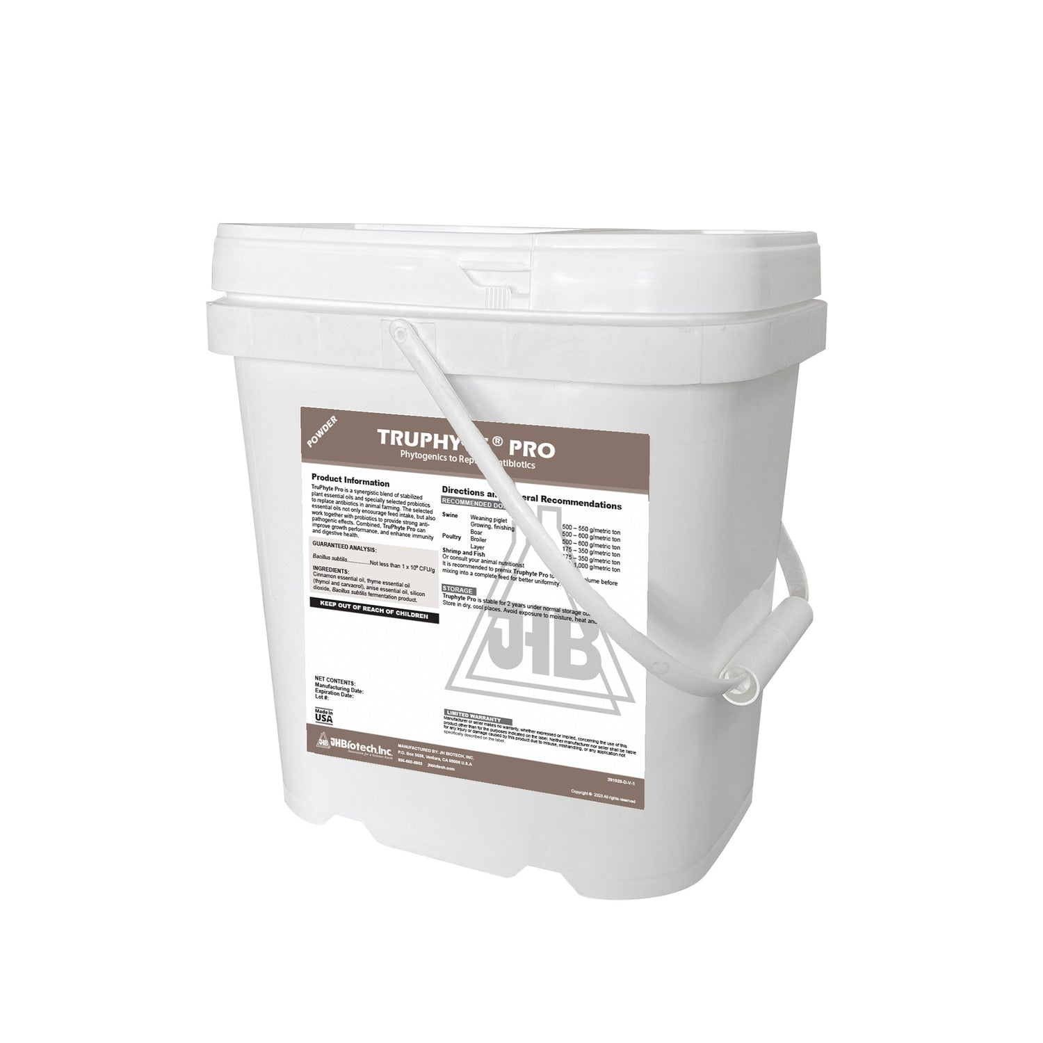 Truphyte® Pro | Fitogénicos para la nutrición intestinal para la salud animal | JH Biotech Inc.