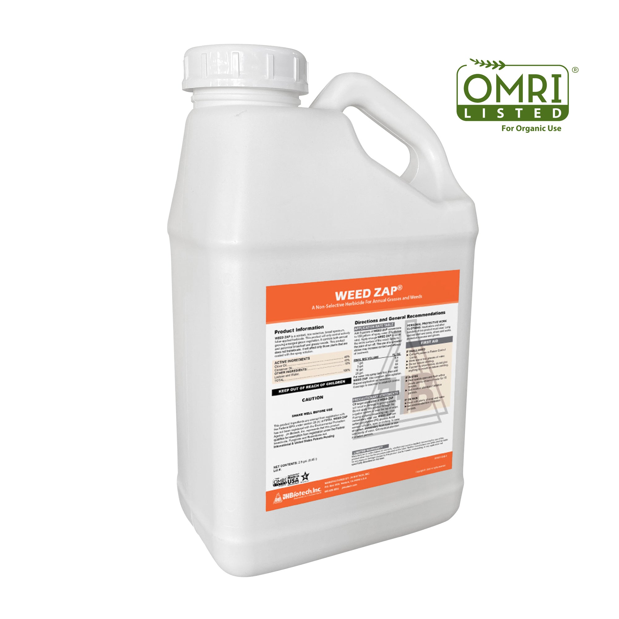 weed zap organic herbicide Weed Zap®
