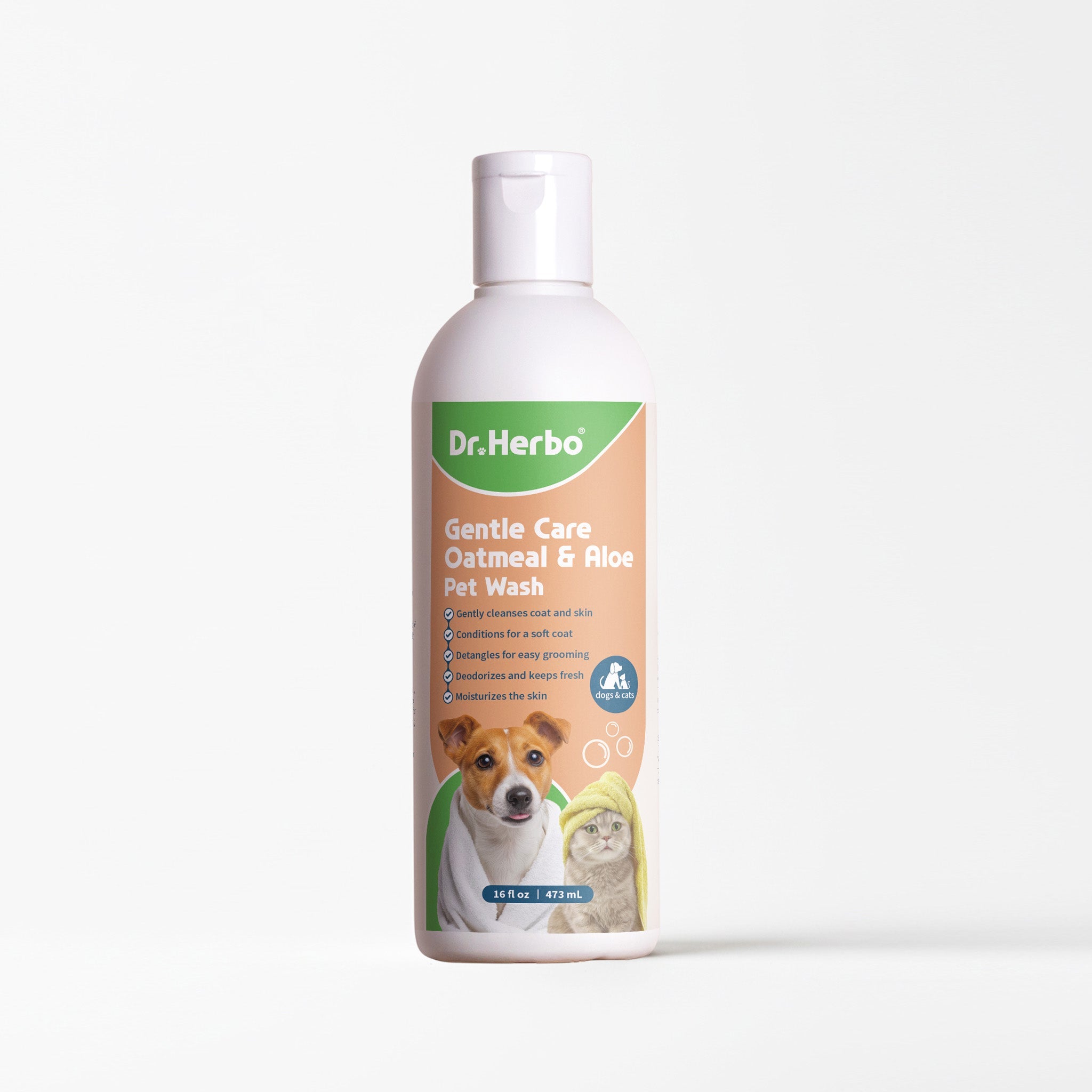 Dr. Herbo Gentle Care Oatmeal and Aloe Pet Wash – SaferGro Online