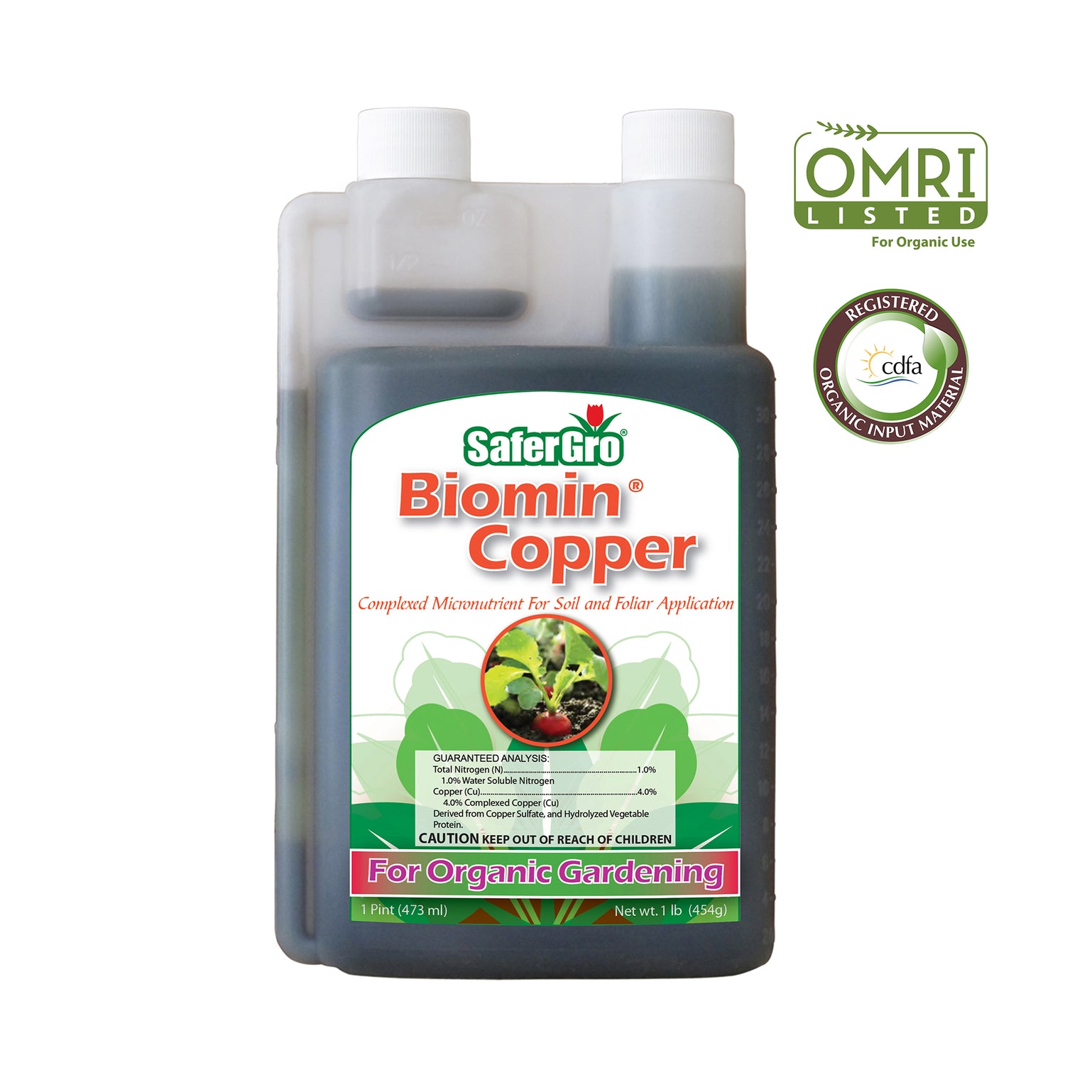 Cobre Biomin® | Nutrientes complejos | SaferGro