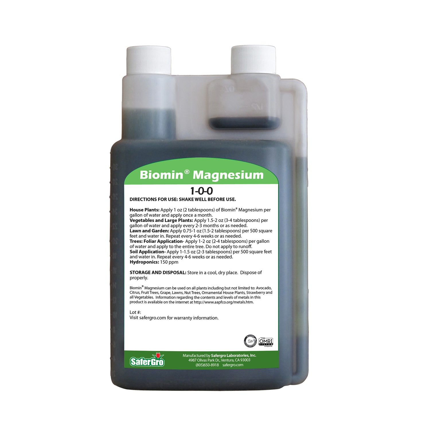 Biomin® Magnesio | Nutrientes complejos | SaferGro