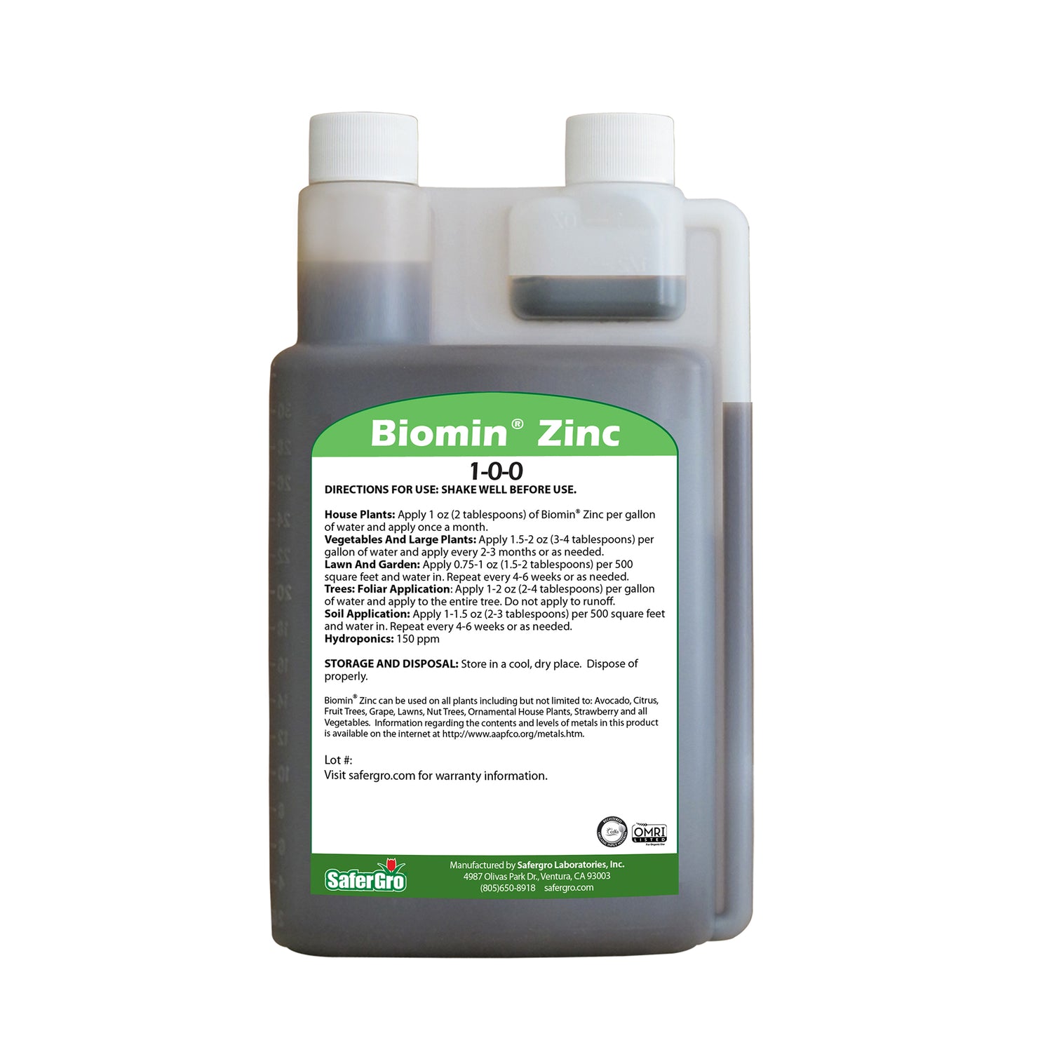 Biomin® Zinc | Nutrientes complejos | SaferGro