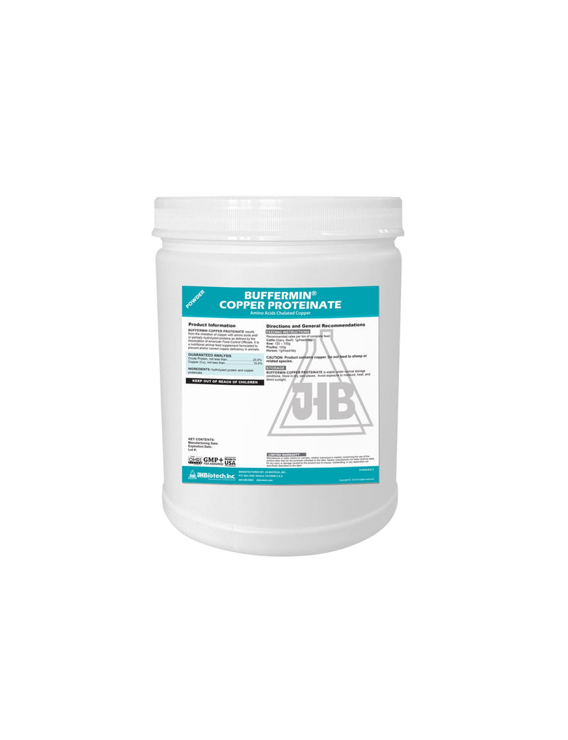 Buffermin® Copper Proteinate 15% | Amino Acids Chelated Copper for Animal Supplement | JH Biotech Inc.