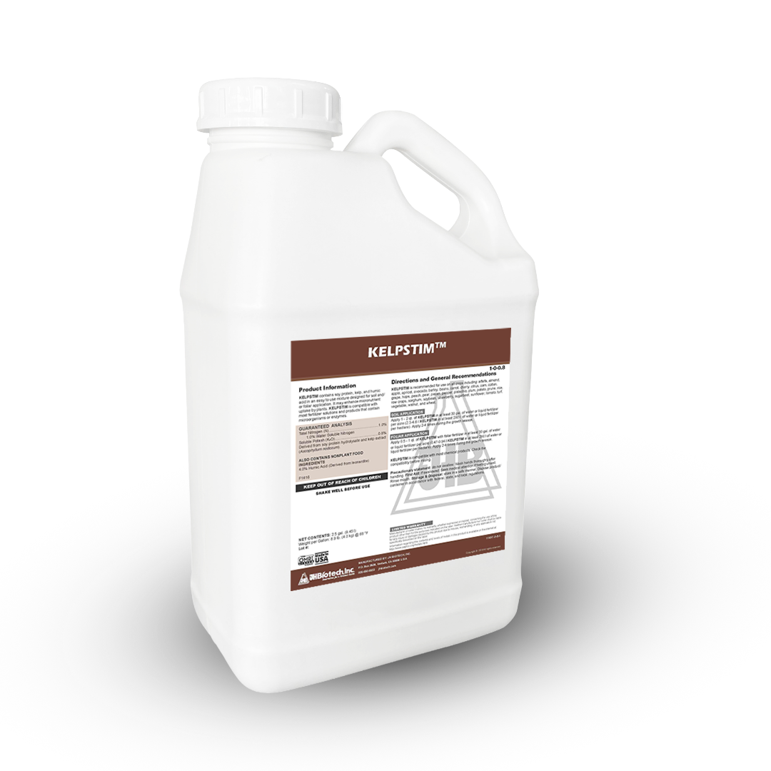 White container with a label on a white background