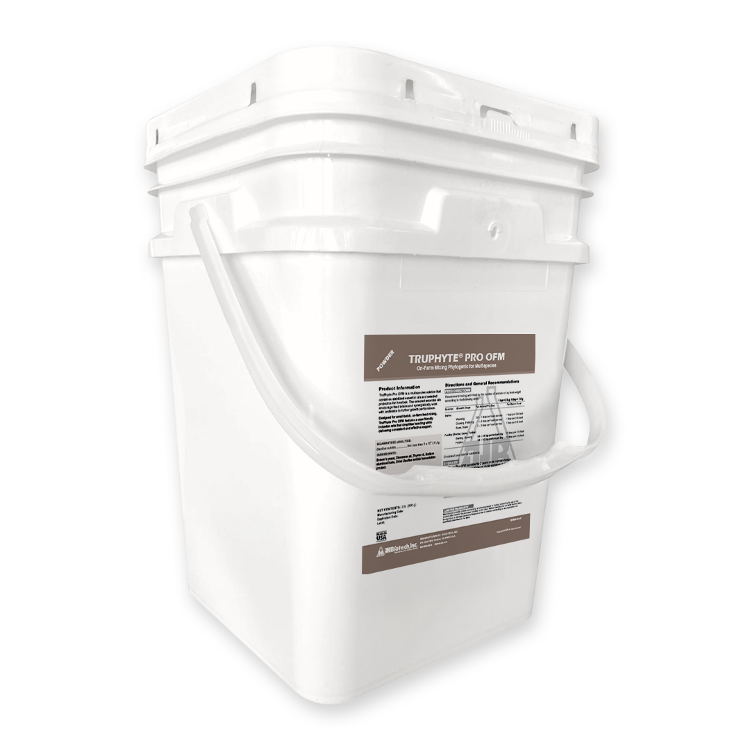 A four gallon pail of Truphyte Pro OFM