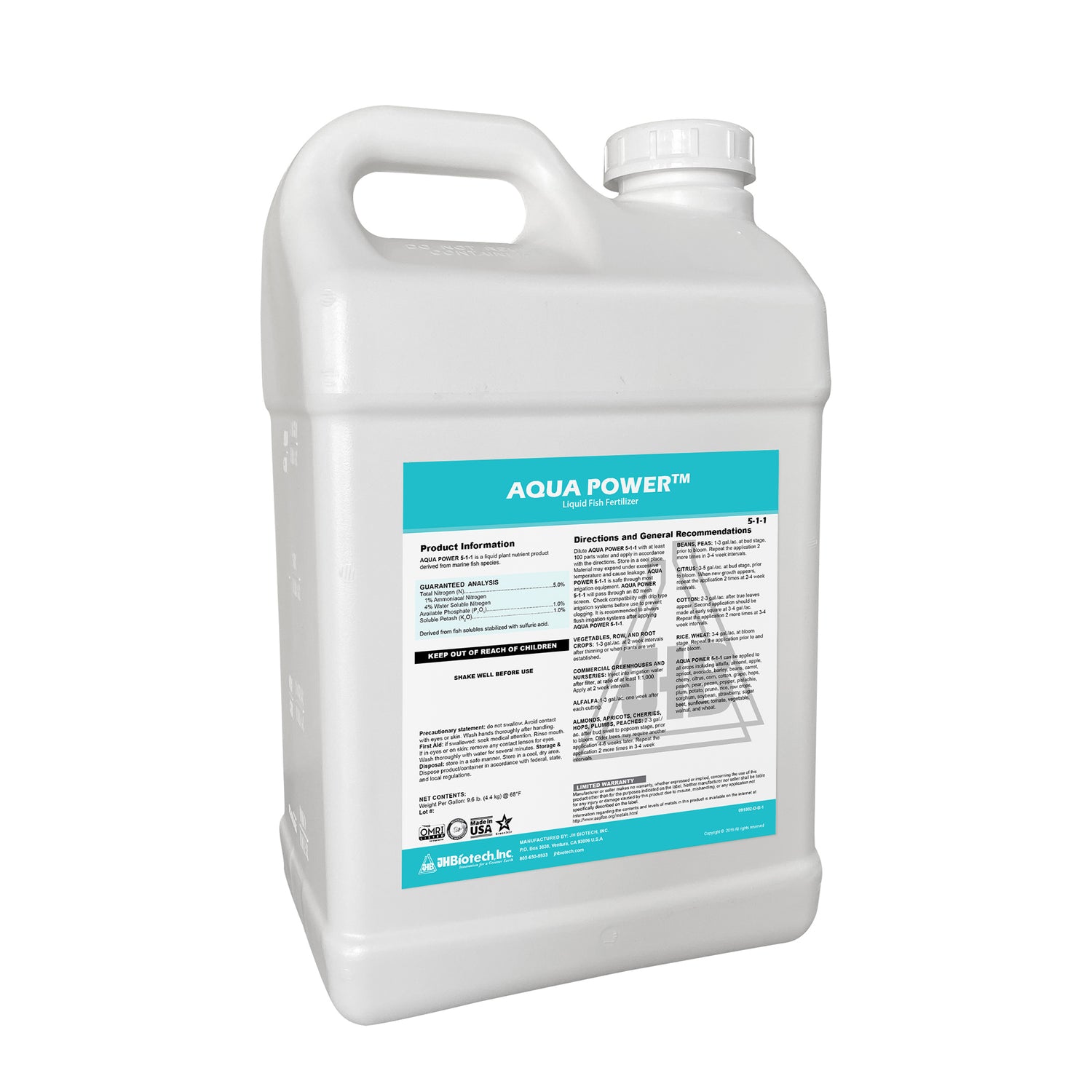Aqua Power™ 5-1-1 | Organic Fish Fertilizer