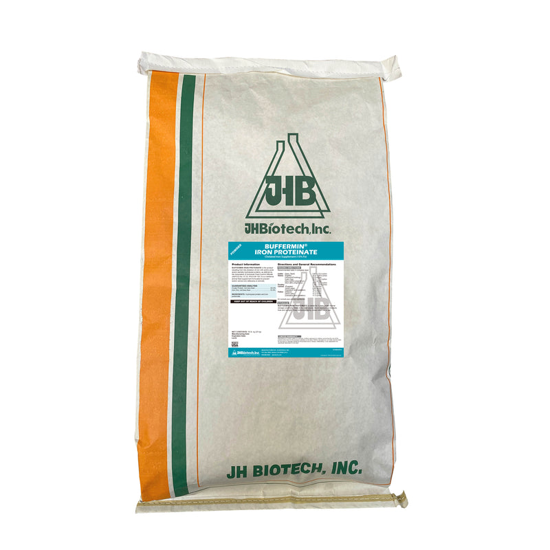 Buffermin® Iron Proteinate 15% | Aminoácidos quelados con hierro para suplementos animales | JH Biotech Inc.