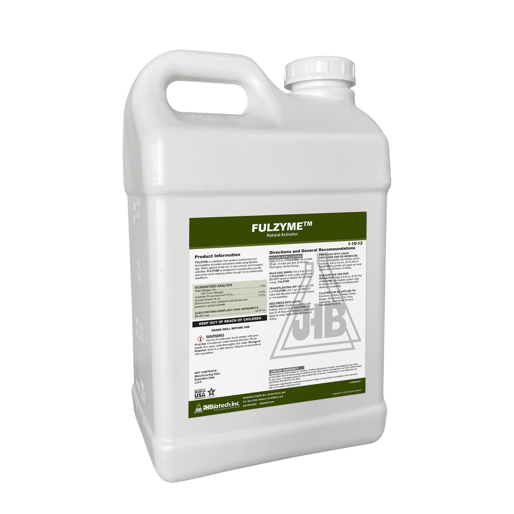 fultime herbicide label Fulzyme™