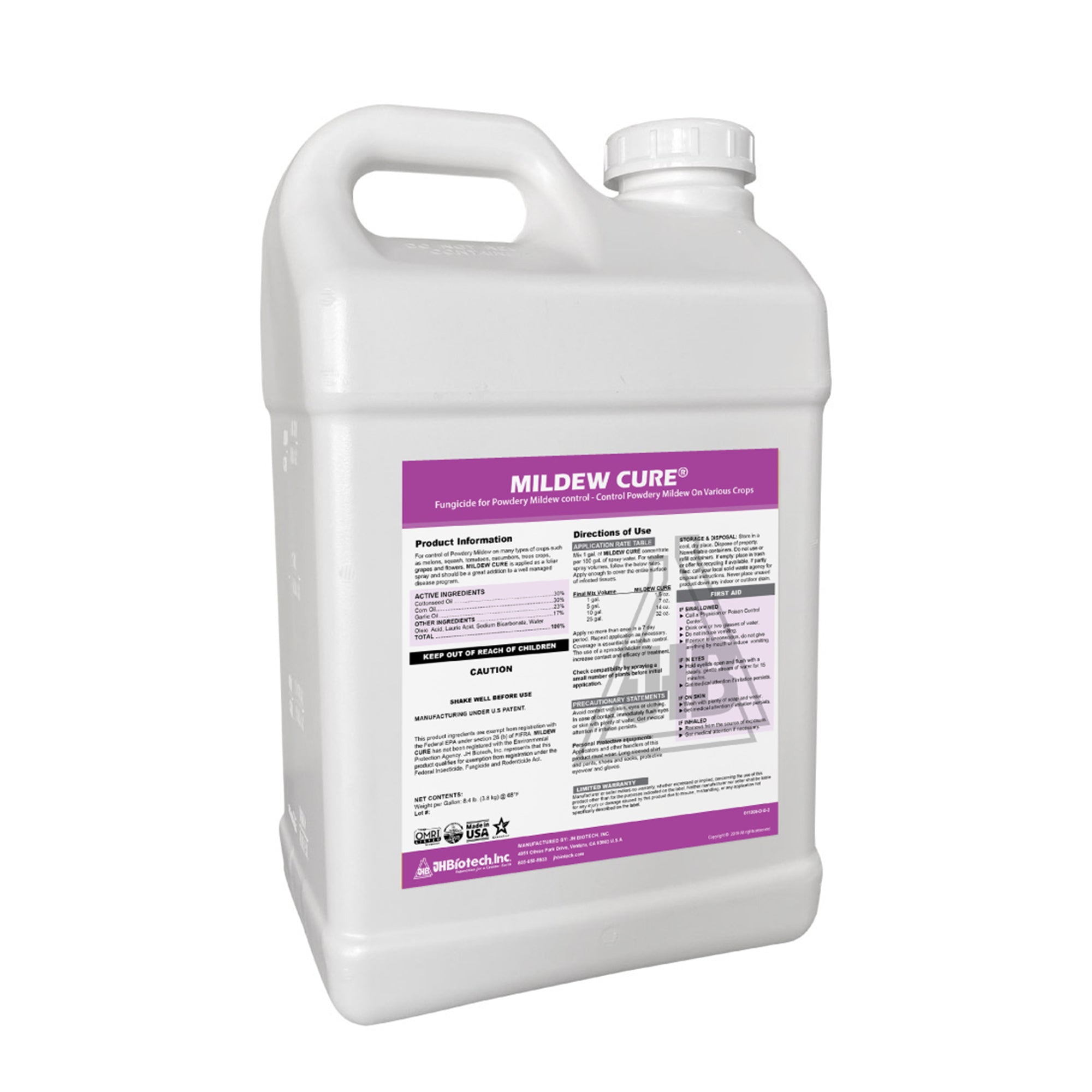 JH Biotech Inc. Mildew Cure Fungicide