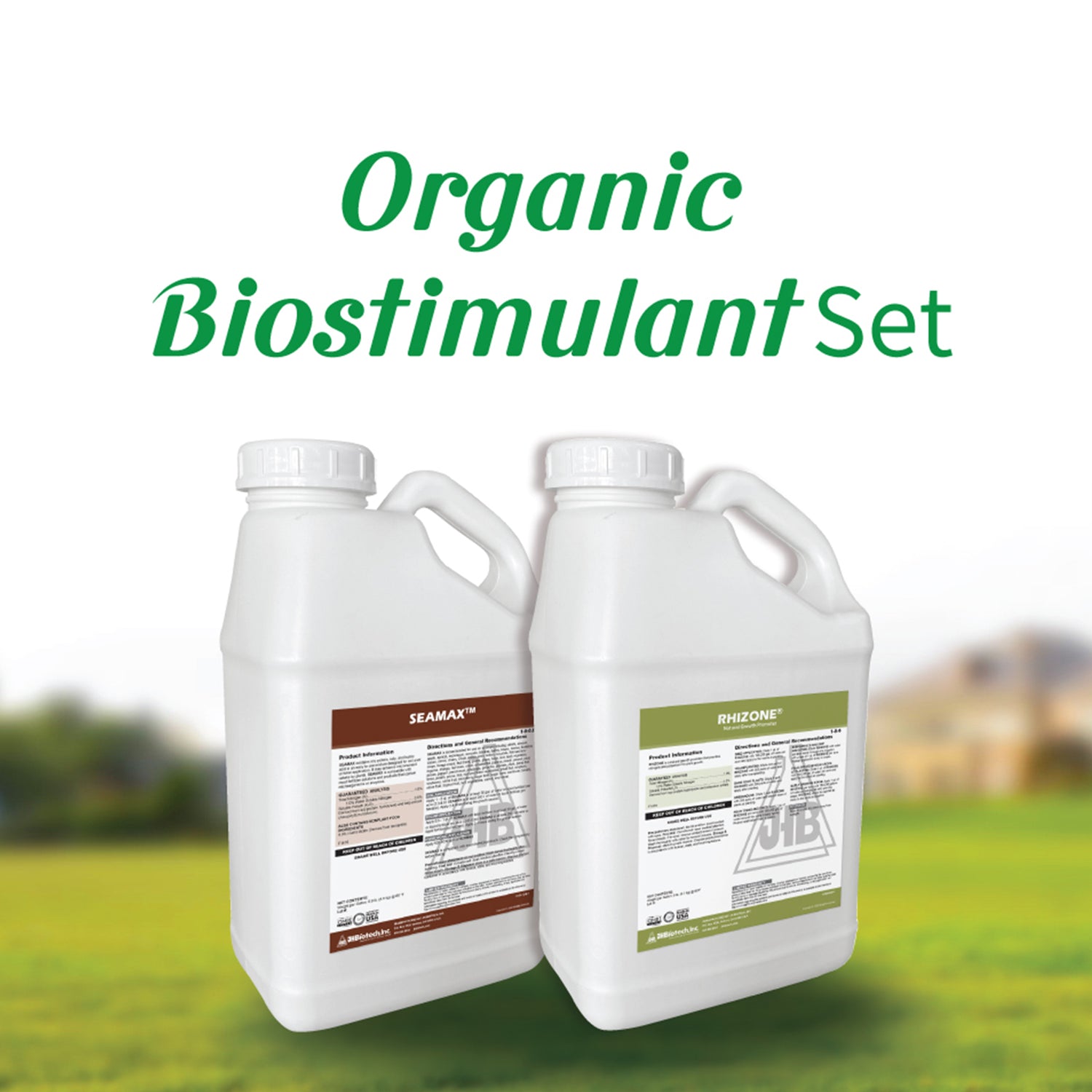 Set de bioestimulantes orgánicos: estimulantes beneficiosos de origen natural para aumentar el crecimiento de las plantas