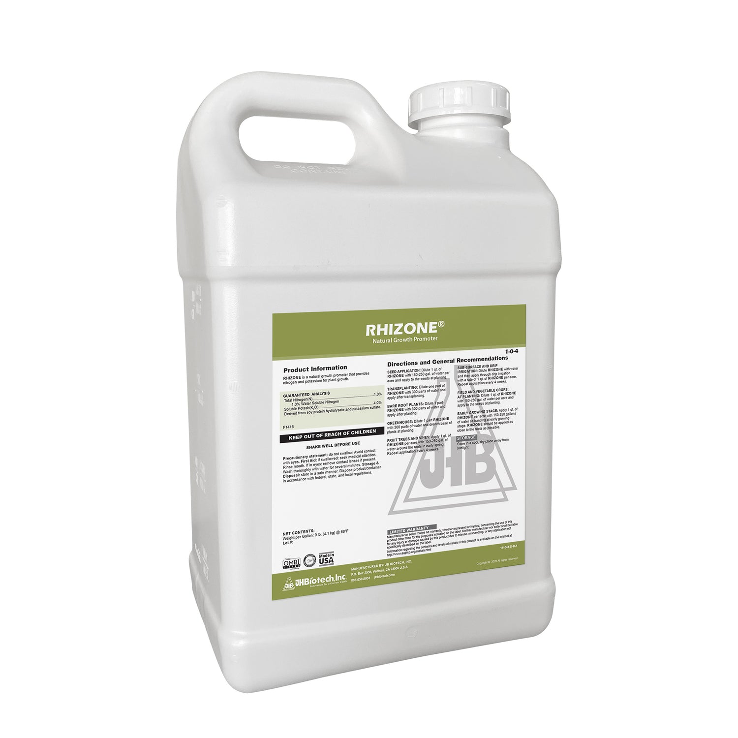 Rhizone® | Promotor de crecimiento natural | JH Biotech Inc.