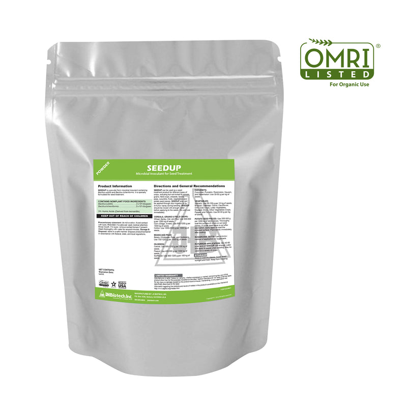 SeedUp™ | Inoculante microbiano para el tratamiento de semillas | JH Biotech Inc.