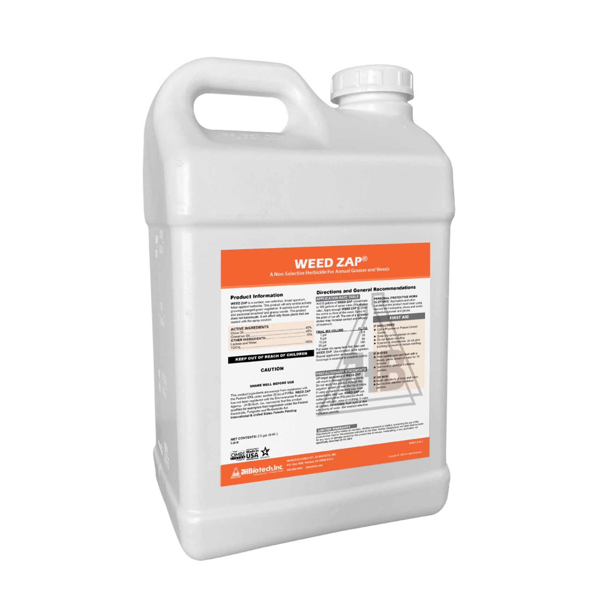 Weed Zap® | Non-Selective Herbicide – SaferGro Online Store