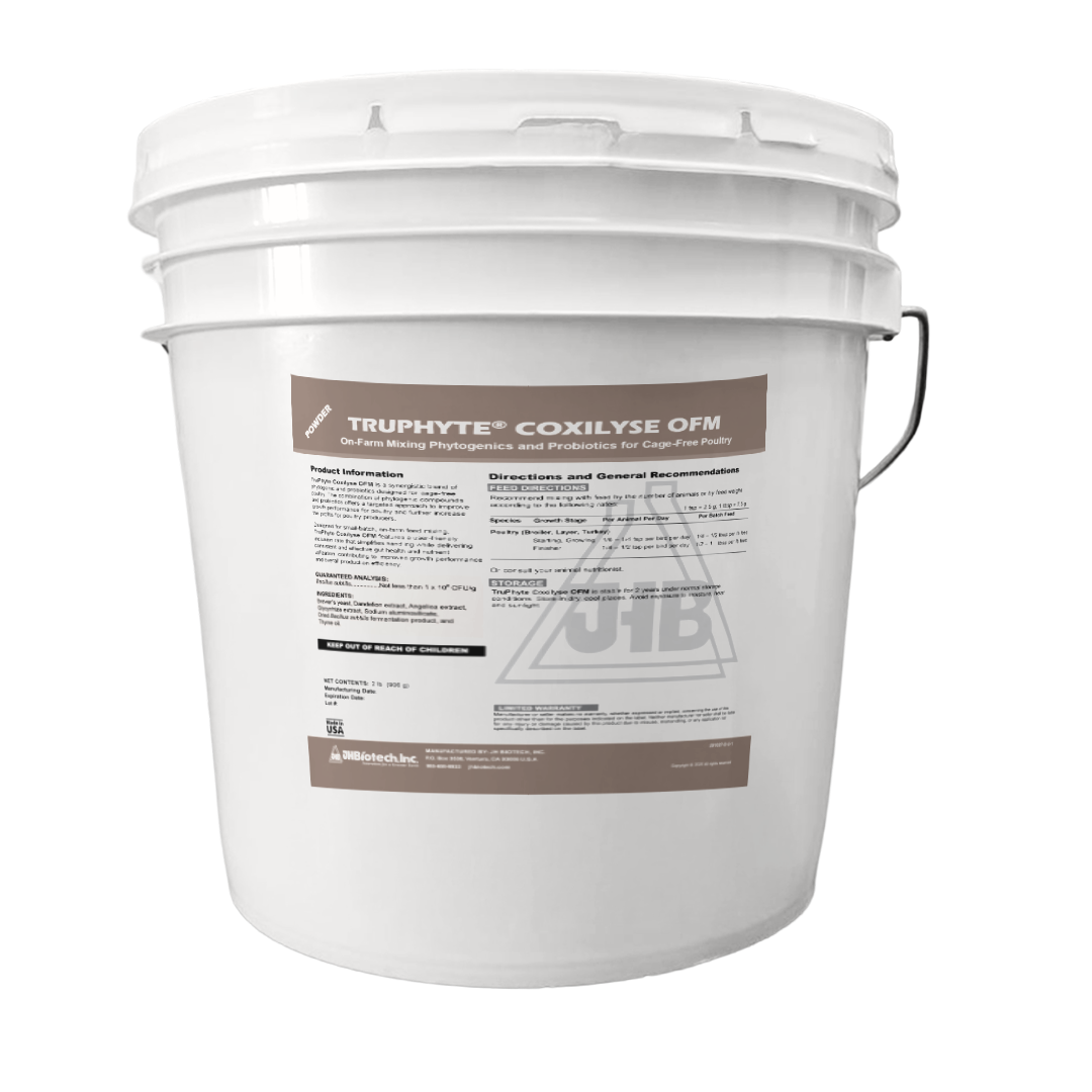 A two gallon pail of Truphyte Coxilyse OFM