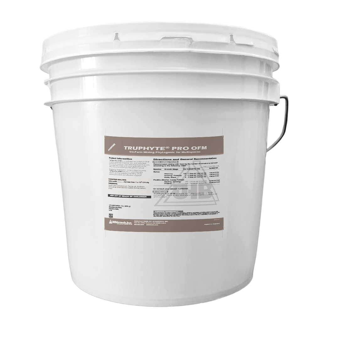 A two gallon pail of Truphyte Pro OFM