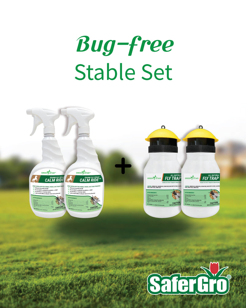 Bug-Free Stable Set – Repellent and the Trap with Attractant