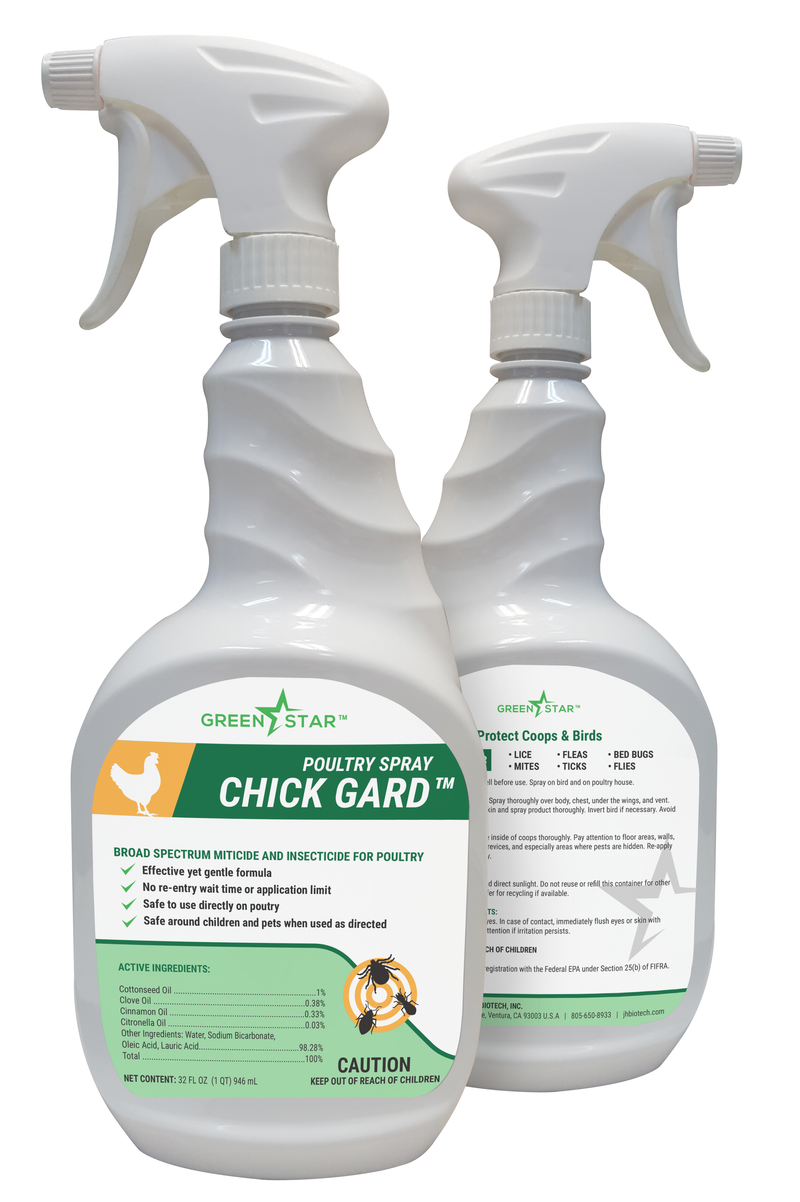 Chick Gard® – Ready to Use | Broad Spectrum Insecticide and Miticide | Green Star