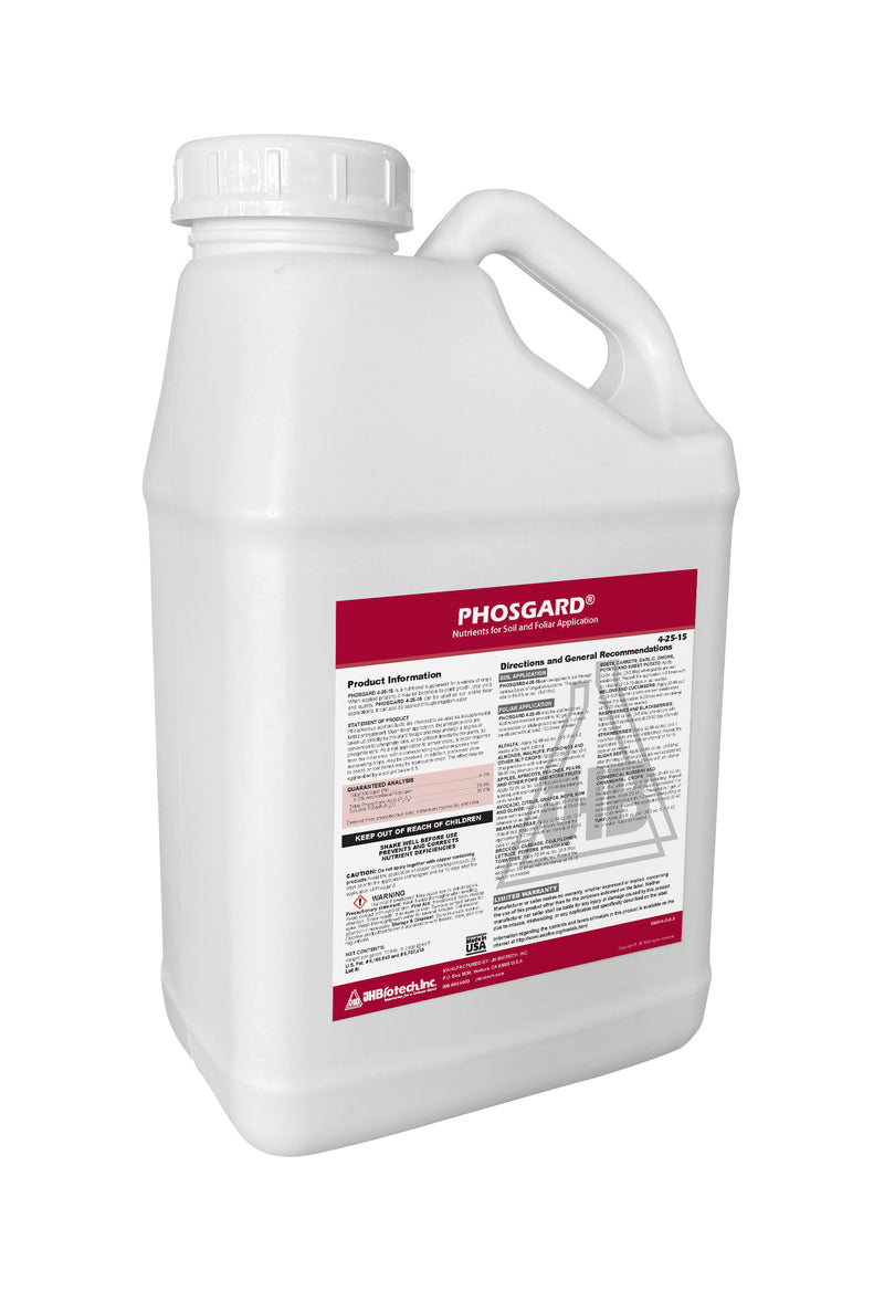 Phosgard® 4-25-15 | Plant Nutrients for Soil and Foliar Application | JH Biotech Inc.