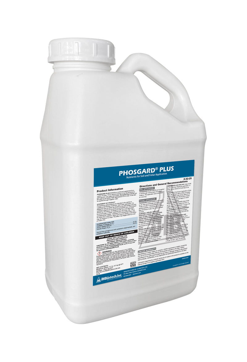 Phosgard® Plus 0-32-25 | Plant Nutrients for Soil and Foliar Application | JH Biotech Inc.