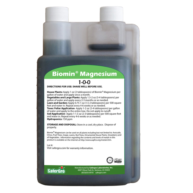 Biomin® Magnesium | Complexed Nutrients | SaferGro