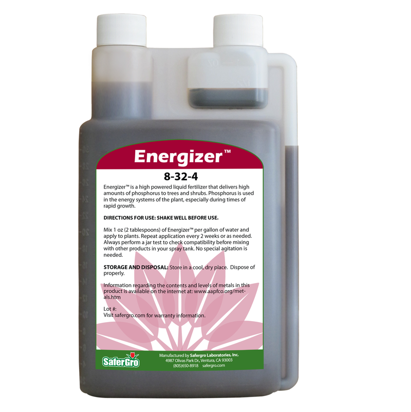 Energizer® 8-32-4 | Tree & Shrub Fertilizer | SaferGro