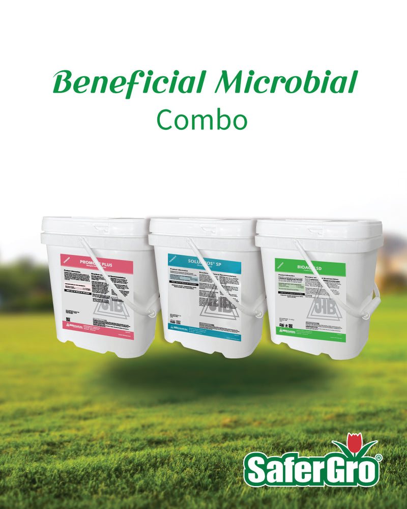 Beneficial Microbial Combo from Pre-planting to Post-Harvest, manufactured by JH Biotech Inc., is ideal for promoting healthy soil and enhancing plant nutrition.