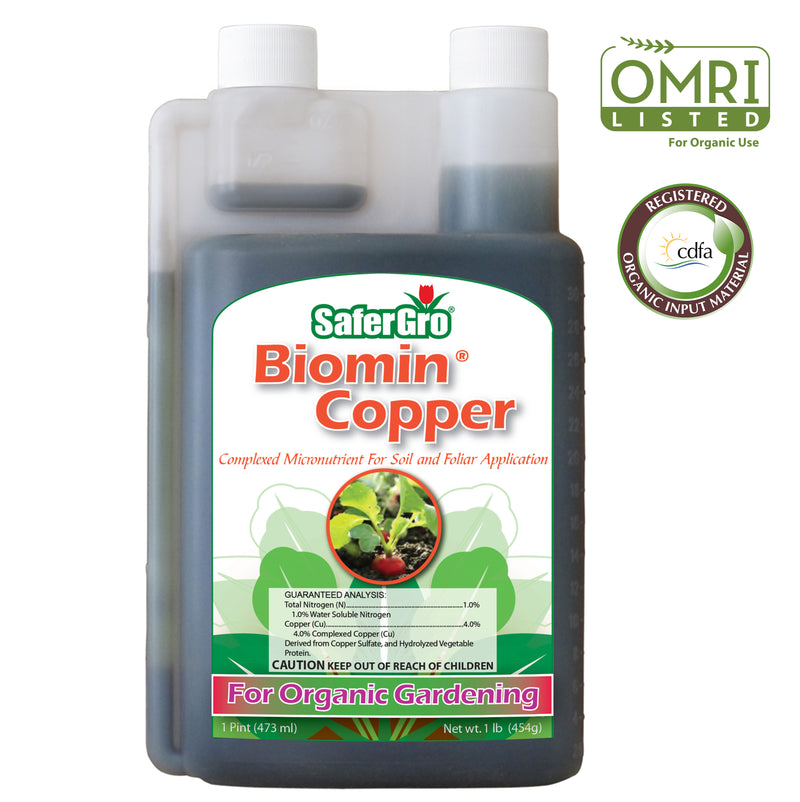 Biomin® Copper | Complexed Nutrients | SaferGro