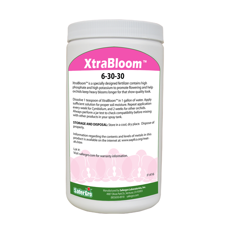 XtraBloom™ 6-30-30 | Orchid Bloom Fertilizer | SaferGro